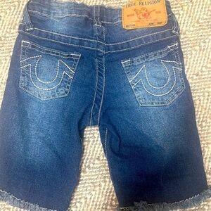 True Religion jean shorts